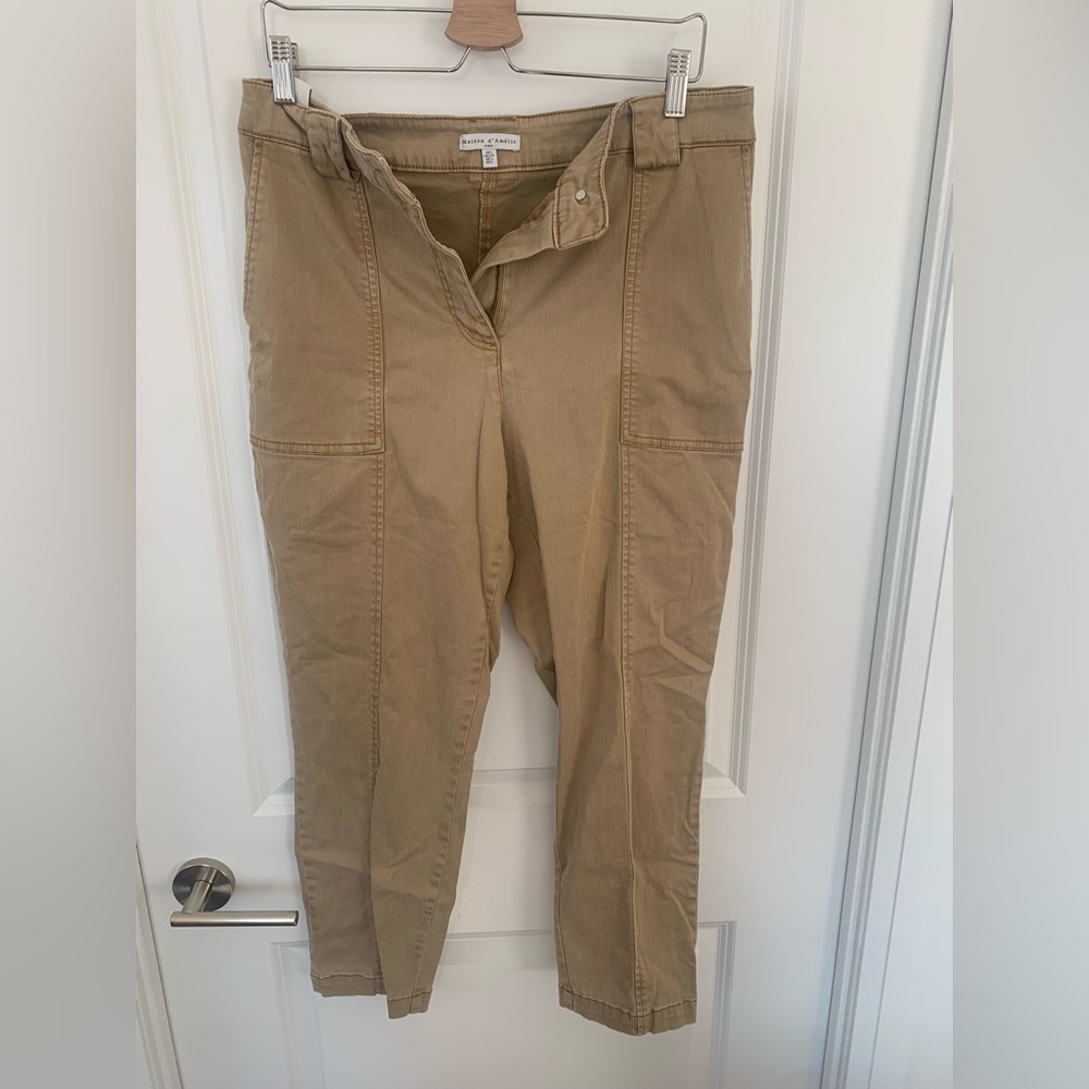 Cotton On Khaki Utility Track Pants